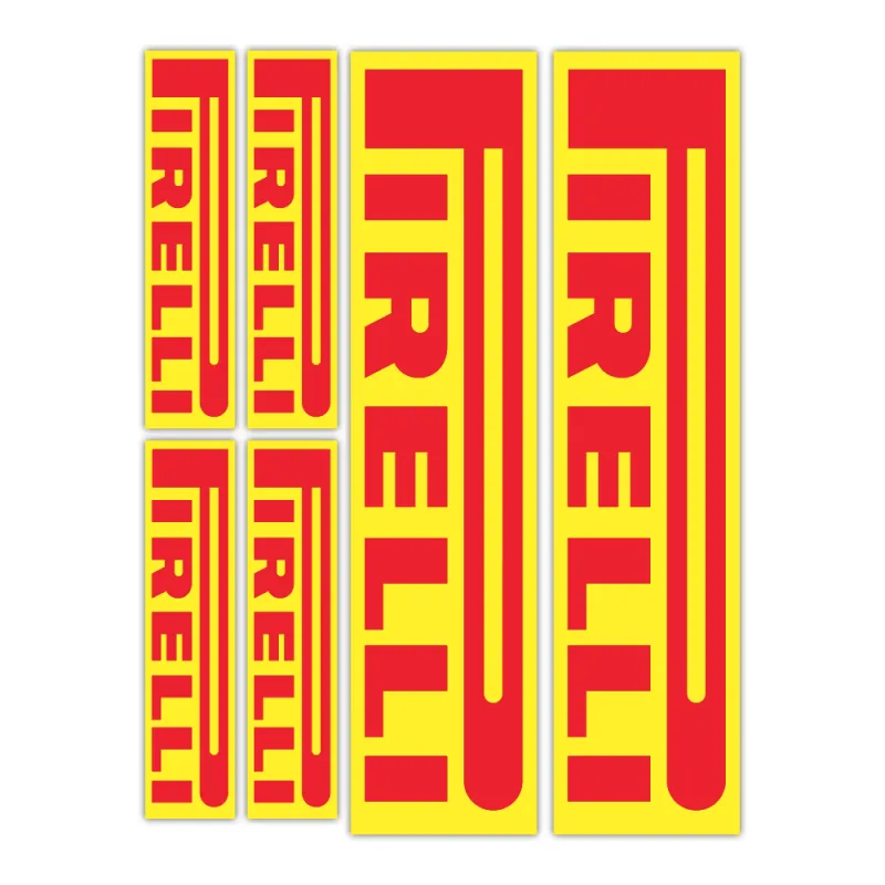 Planche Stickers Pirelli