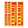 Planche Stickers Pirelli