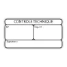 Autocollant Contrôle Technique