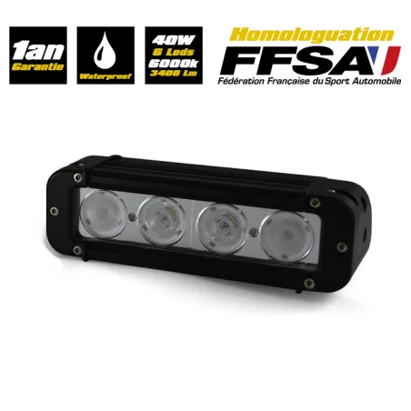 Rampe LED Virage Rallye Ziny Racing 40W