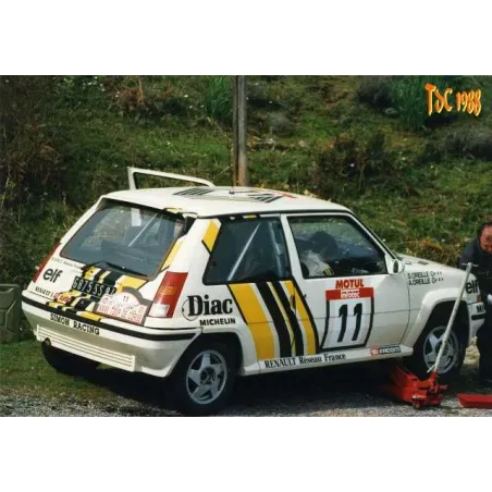 Graphic kit R5 GT Alain Oreille Monte Carlo 1989