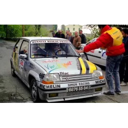 Graphic kit R5 GT Alain Oreille Monte Carlo 1989