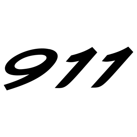 Sticker Porsche 911