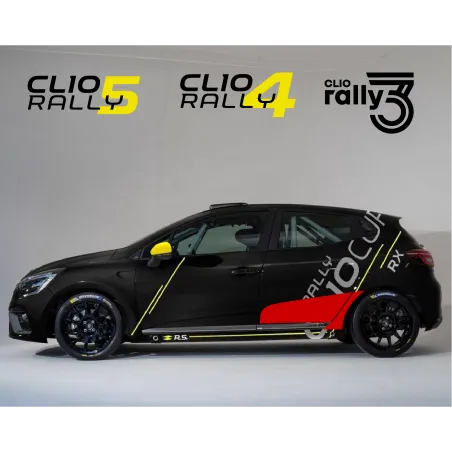 Film de protection de carrosserie - Clio Rally5 Rally4 Rally3