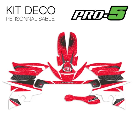 Stickers Helmet BELL MAG-10 Rally PRO5