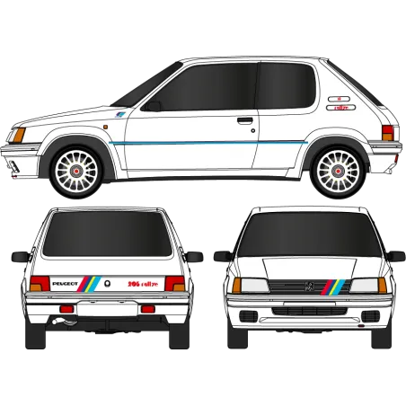 Kit Peugeot 205 Rallye