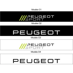 Bande pare soleil Peugeot Sport 7