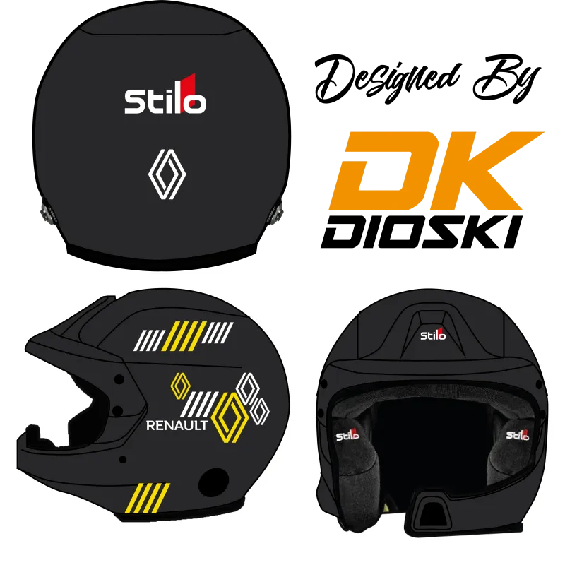 Stickers Helmet "Renault Sport V3"