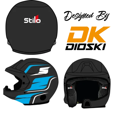 Stickers Helmet Decal "Waves"