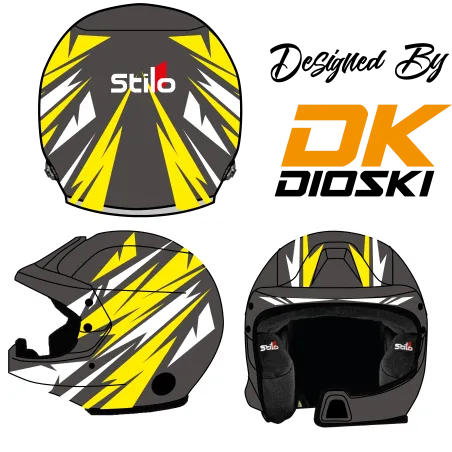 Stickers Helmet Decal "Flash"