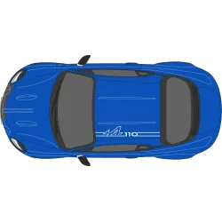 Roof Sticker Alpine A110