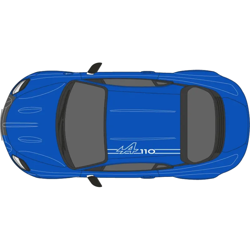 Sticker de toit Alpine A110