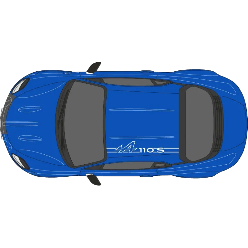 Sticker de toit Alpine A110S