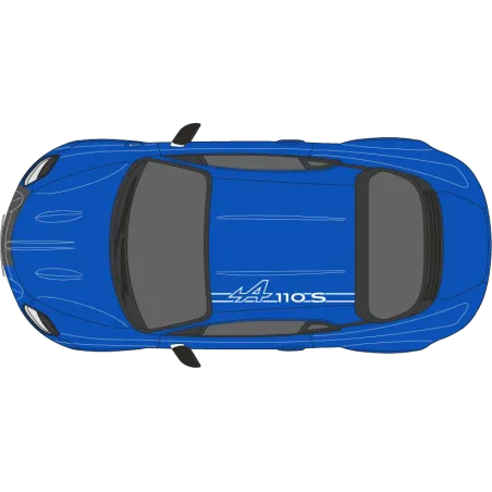 Sticker de toit Alpine A110S