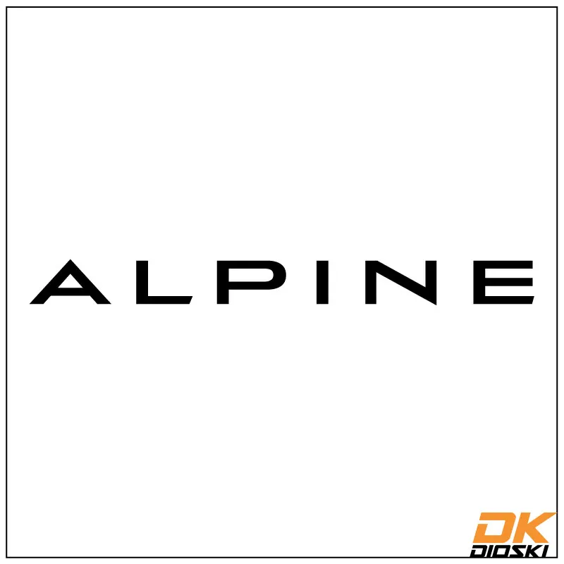 Autocollant Alpine