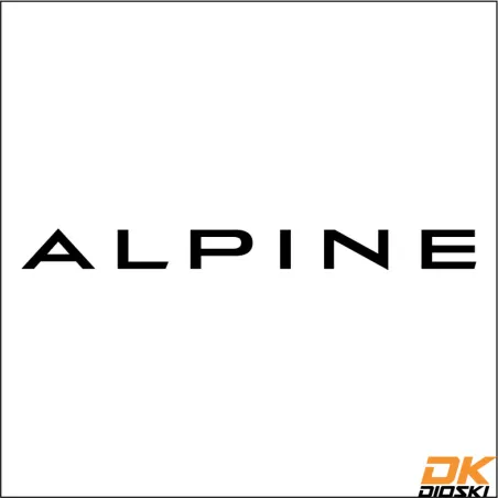 Autocollant Alpine