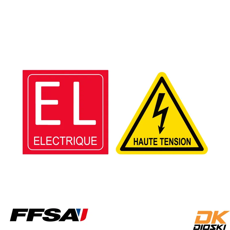 Stickers Electric Vehicle