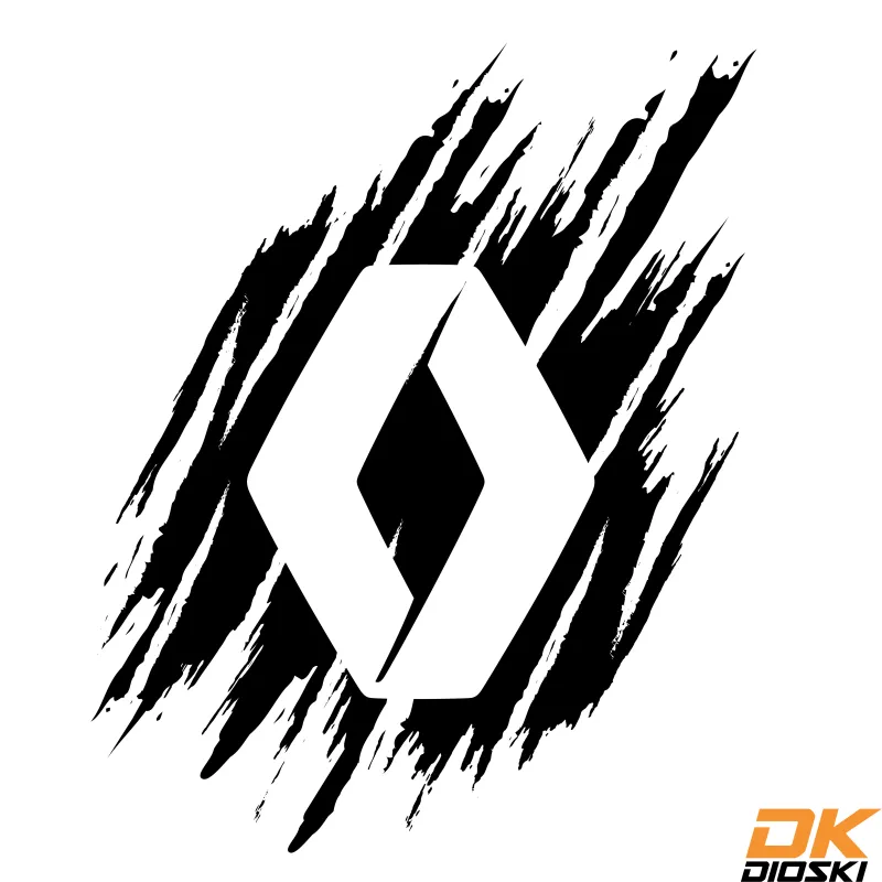 Roof Stickers Renault Sport v2