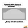 Protection transparente sous plaque Rallye