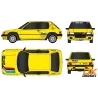 Graphic kit 205 Rallye Mousquetaires