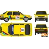 Graphic kit 309 GTi Mousquetaires Tour de Corse