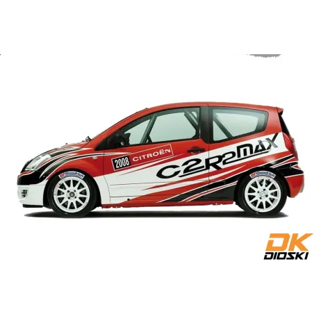 Graphic kit Citroën C2 R2 Max Officielle V2