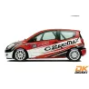 Graphic kit Citroën C2 R2 Max Officielle V2
