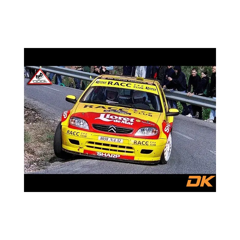 Decal Kit Replica Saxo Kit Car s1600 Dani Sola
