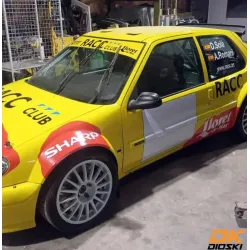 Decal Kit Replica Saxo Kit Car s1600 Dani Sola