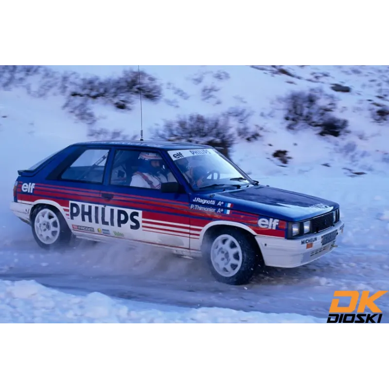 Graphic kit R11 Turbo Jean Ragnotti Philips