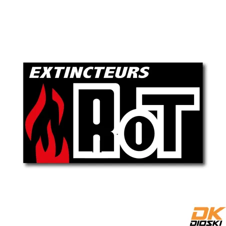 Autocollant Extincteurs ROT