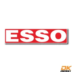 Autocollant Esso 3