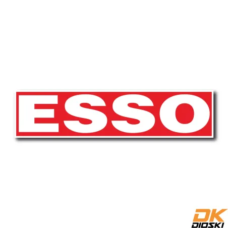 Autocollant Esso 3