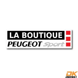Stickers Boutique Peugeot Sport