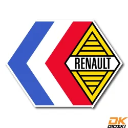 Autocollant Renault Old Droite