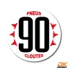 Autocollant Pneus Clou 90 Old