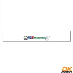 Bande pare soleil MS Compétition logo 50cm