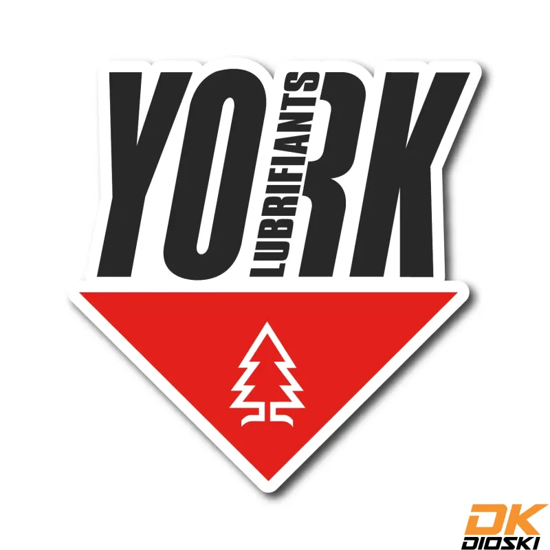 Stickers York Lubrifiants