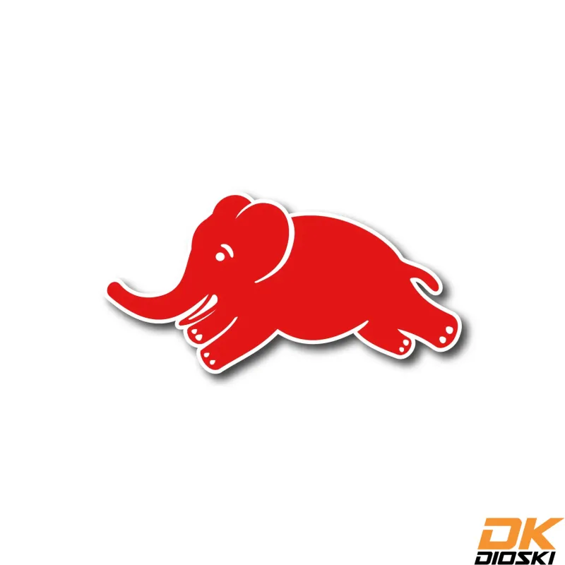 Stickers Lancia HF Éléphant