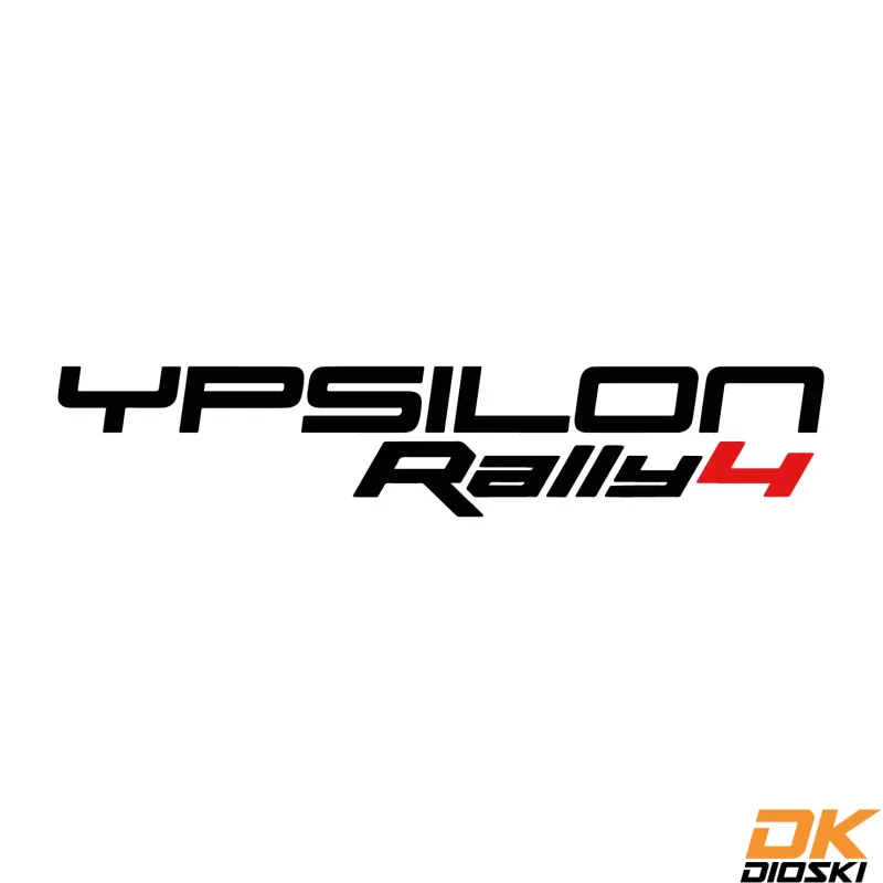 Autocollant Lancia HF Ypsilon Rally4