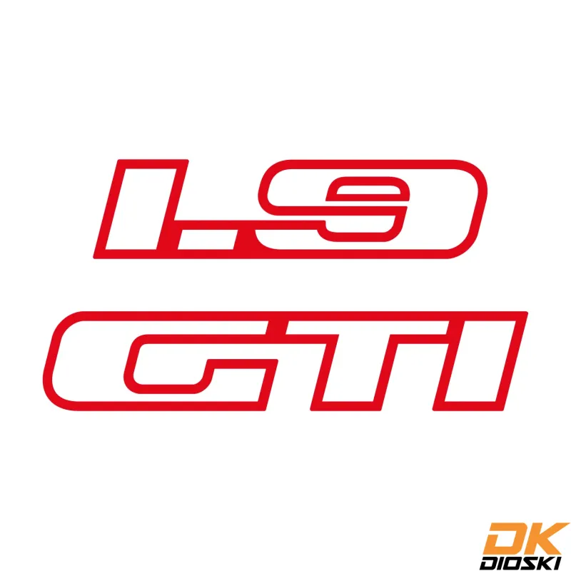 Autocollant Peugeot 205 GTi Custode 1.9