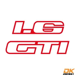 Sticker Peugeot 205 Custode 1.6