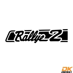 Autocollant Simca Rallye 2