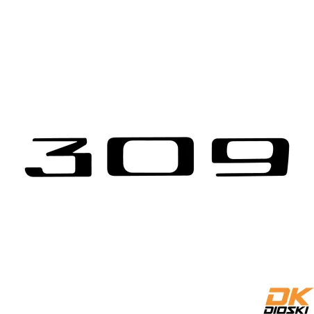 Sticker Peugeot 309