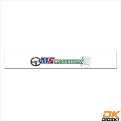 Bande pare soleil MS Compétition logo 70cm